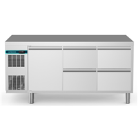 CRIO Line CP - 1 Door & 4 Drawer Refrigerated Counter, 420lt (-2/+10) R290