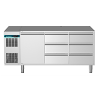 CRIO Line CP - 1 Door and 6 Drawer Refrigerated Counter, 420lt - No Top (R290)