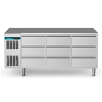 CRIO Line CP - 9x1/3 Drawer Refrigerated Counter, 420lt - No Top (R290)