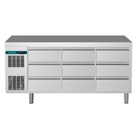 CRIO Line CP - 9x1/3 Drawer Refrigerated Counter, 420lt (R290)