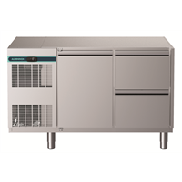 CRIO Line CP - 1 Door & 2 Drawer Freezer Counter, 265lt (-20/-15) - No Top