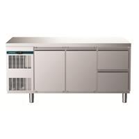 CRIO Line CP - 2 Door and 2 Drawer Freezer Counter, 415lt
