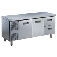 Tavoli refrigerati - SB tavolo refrigerato 2 porte e 2 cassetti - AISI 304