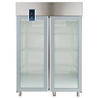 ecostore Premium - Freezer Digitale 2 porte vetro, 1430lt (-20/-15)