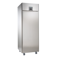 Crio Smart - 1 Door Digital Stainless Steel Freezer, 670lt (-22/-15) on wheels - R290