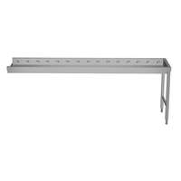 Handling systeem voor afwasmachine - Rollenbaan, korte rollen, eindplaat, 2445 mm