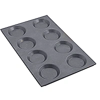 Accessoires - Bakplaat 1/1 GN met 8 verdiepte bakringen