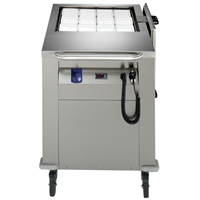 Sistema distribuzione pasti - Carrello sollevatore refrigerato per piatti - 550x550mm