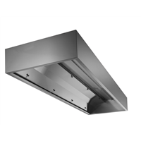 Ventilazione - DK a parete in acciaio inox AISI 304 - 1200x1200 mm