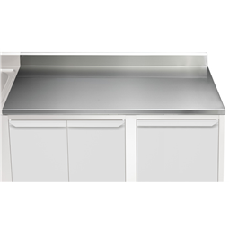 Modular Preparation1700 mm Work Top with Upstand