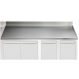 Modular Preparation2000 mm Work Top with Upstand