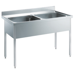 Standard Preparation1400 mm Sink with 2 Bowls