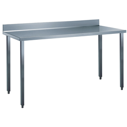 Eco Preparation1600 mm Work Table with Upstand - disassembled