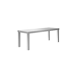 Stainless Steel PreparationOvershelf with one tier, 1200 mm
