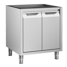 Standard PreparationCupboard with 2 Hinged Door - no top, 700mm