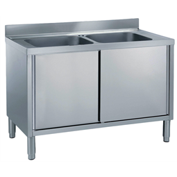 Standard Preparation1400 mm Cupboard Sink with 2 Bowls