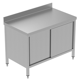 PLUS - Static Preparation1200 mm Worktop Cupboard with Upstand