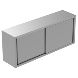 PLUS - Static Preparation1600 mm Wall Cupboard with 2 Sliding Doors