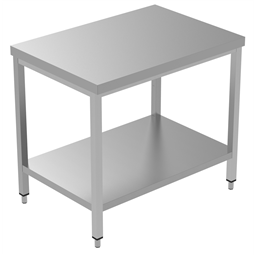 PLUS - Static Preparation1000 mm Work Table With Lower Shelf