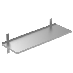 PLUS - Static Preparation1200 mm Solid Wall Shelf with Brackets