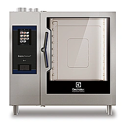 SkyLine PremiumSNatural Gas Combi Oven 10GN2/1, boiler AISI 316L
