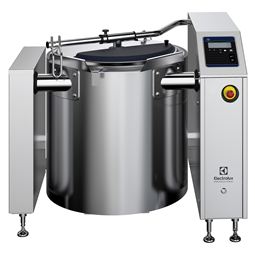 High Productivity CookingSmart Electric Boiling Pan 150lt, 600mm tilting height, with feet