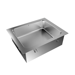 Drop-In<br>Drop-in bain-marie, with one well (2 GN container capacity)