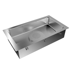 Drop-InDrop-in bain-marie, air ventilated, with one well (3 GN container capacity)