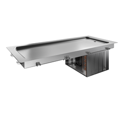 Drop-InDrop-in refrigerated stainless steel surface (4 GN container capacity)