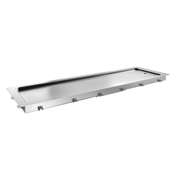 Drop-InDrop-in remote refrigerated stainless steel surface (6 GN container capacity)
