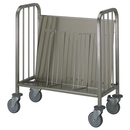 Service Trolleys1 Side Trolley for 150 plates - height 835 mm