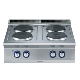 Modular Cooking Range Line700XP 4-Hot Plates Electric Boiling Top Range