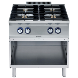 Modular Cooking Range Line700XP 4-Burner Gas Boiling Top on Open Base 800mm