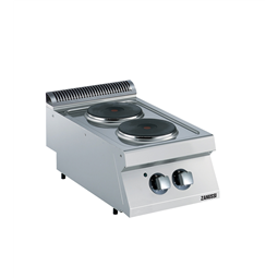 Modular Cooking Range Line<br>EVO700 2-Hot Plates Electric Boiling Top Range
