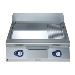 Modular Cooking Range Line900XP Full Module Gas Fry Top, Chromium Plated