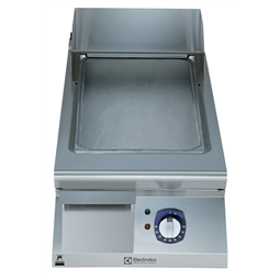 Modular Cooking Range Line900XP 400mm Electric Fry Top, Smooth Brushed Chrome Plate