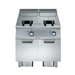 Modular Cooking Range Line900XP Elfritös 23+23 l med 2 st V-formade bassänger.