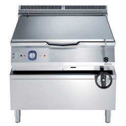 High Productivity Cooking80-lt gas tilting braising pan with Duomat cooking surface, thermostatic control - Tunisia