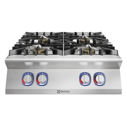 Modular Cooking Range Line900XP 4-Eco Burner Gas Boiling Top, 10 kW
