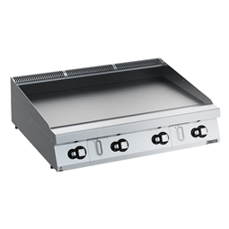 Modular Cooking Range Line<br>EVO900 1200mm Gas Fry Top HP, Smooth scratch resistant chromium Plate