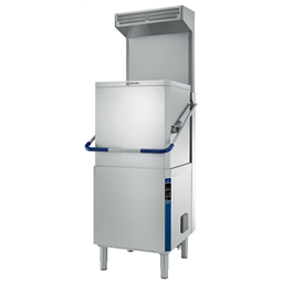 GeschirrspülenGreen&Clean Haubenspülmaschine, Wärmerückgewinnung, Wasserenthärter & Clear Blue-Filtersystem