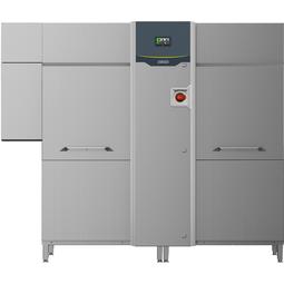 Lavado de vajilla<br>Lavavajillas Rack Type multiaclarado green&clean, Dispositivo de Ahorro de Energía, dispositivo ZERO LIME, eléctrico, 150c/h, I>D