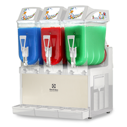 Distributeurs de boissons congeléesDistributeur de granité, adapté à un usage intérieur et extérieur. 3 x 11 L bacs - contrôle mécanique.