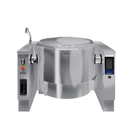 ProThermetic SprintElectric Tilting Boiling Pan, 200lt Hygienic Profile, Freestanding with Stirrer and Variable Speed