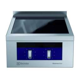 Modular Cooking Range Linethermaline 80 - 2 Zone Infrared Top, 1 Side with backsplash