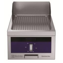 Cuisson modulairethermaline 80 - 1/2 Module Fry Top électrique, Adossé