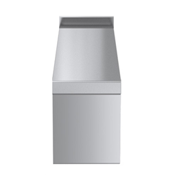 Modular Cooking Range Linethermaline 80 - 200 mm Closed Work top, 1 Side with Backsplash