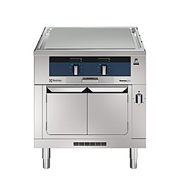 Modular Cooking Range Linethermaline 80 - 4 Zone Electric Solid Top on Warming Cabinet, 1 Side H=700