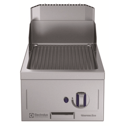 Modular Cooking Range Linethermaline 85 - Half Module Gas Fry Top, 1 Side with Backsplash
