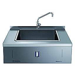 Modular Cooking Range Linethermaline 85 - Electric Bain Marie Top, 2/1GN, 1 Side with Backsplash